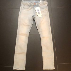 H&M blue jeans 7-8 Girls adjustable